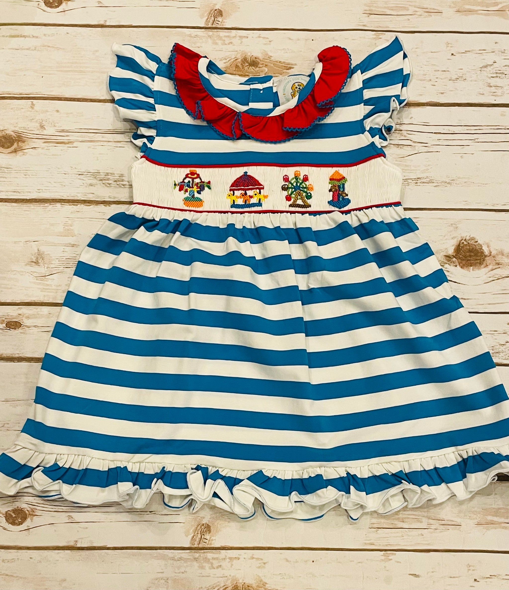 Girls shops smocked