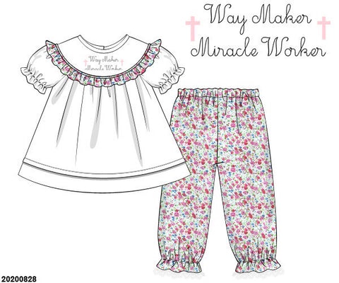 Girl's Way Maker Pant Set