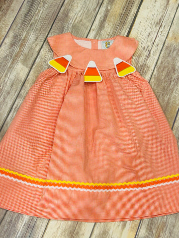 Girl's Candy Corn Dress