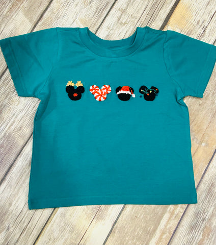 Merry Mouse French Knot Shirt